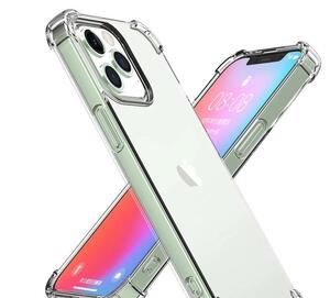 iPhone13 Pro クリア ラバー シリコン ケース カバー ショック 軽減ケース iphone13pro