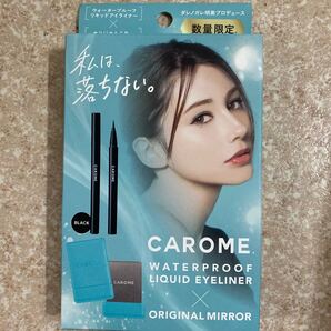 CAROME. (カロミー) リキッドアイライナーBKミラー付セット (BK) メイクアップキット