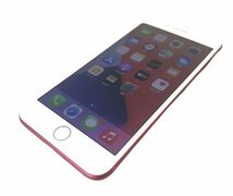 θ【Bランク】Apple SoftBank SIMロック解除済 iPhone 7 Plus 128GB (PRODUCT)RED Special Edition MPR22J/A 〇 本体のみ S40386122378_画像1