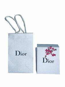 送料無料☆美品☆ディオール Dior ☆紙袋 ショッパー＆箱