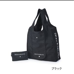 DEAN&DELUCA ショッピングバッグ エコバッグ ブラック
