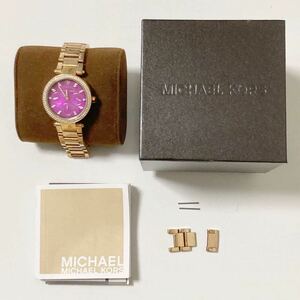 MICHAEL KORS LADIES WATCH MK6403マイケルコース レディース 腕時計 ギャランティカード キラキラビジュー 化粧箱