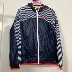 【adidasウィンドブレーカー】アディダス ジャンパー ウィンドブレーカー ポリエステル100 【値下げしました】