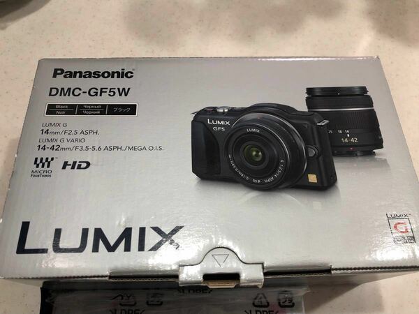 Panasonic LUMIX DMC-GF5W-K ダブルレンズキット [エスプリブラック]