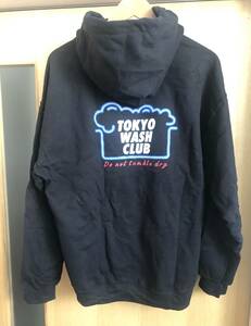 TOKYO WASH CLUB パーカー L hoodie black 黒