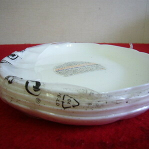 arcopal アルコパル ヤマザキ 山崎パン フランス製 皿 プレート ボウル 耐熱強化ガラス 白い食器 19.5㎝ 5枚まとめての画像3