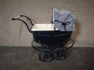 [ regular price 35% off ] Britain | England antique 1940 period stroller |.. car | handcart | cradle | caster | Victoria n