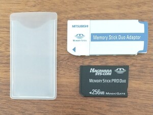 メモリースティック PRO DUO 256MB アダプター付き SONY