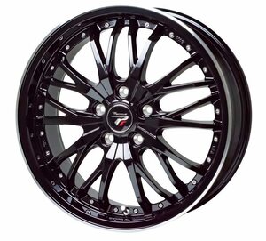 人気ブラック! 新品4本SET プレシャス 8.0J×18in IS42 114.3 5H LS EXE 225/45R18 クラウン カムリ エスティマ オデッセイ に!