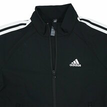 adidasアディダス■ジュニア ウーブンセットアップ新品■150 サッカー フットサル ジャージ上下セット トラックスーツ 練習着_画像2