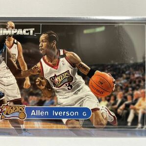 NBAカード　アレン・アイバーソン　ALLEN IVERSON FLEER SKYBOX IMPACT’99-‘00【シクサーズ時代】