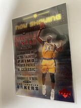 NBAカード シャキール・オニール　Shaquille O’Neal NOW SHOWING UPPER DECK 1999【NS13】※インサートカード_画像6