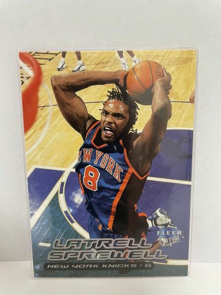 NBAカード　ラトレル・スプリーウェル　LATRELL SPREWELL FLEER ULTRA FLEER’99-‘00【ニックス時代】