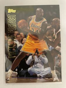 NBAカード　シャキール・オニール(シャック) SHAQUILLE O’NEAL PIC1 TOPPS PICTURE PERFECT OR IS IT? 1999 【インサートカード】
