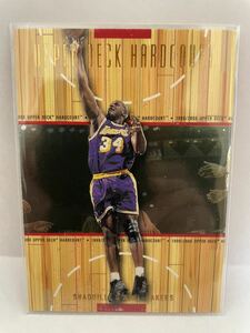 NBAカード　シャキール・オニール(シャック) SHAQUILLE O’NEAL UPPER DECK HARDCOURT UPPER DECK 1999 【インサートカード】
