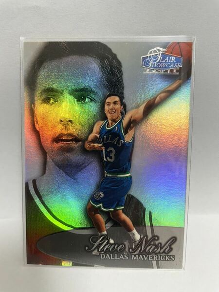 NBAカード　スティーブ・ナッシュ　STEVE NASH FLAIR SHOWCASE POWER FLEER’98-‘99 SHOWPIECE【マーベリックス時代】