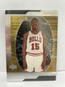 NBAカード　ロン・アーテスト　RON ARTEST BLACK DIAMOND DIAMOND DEBUT UPPER DECK 【ブルズ時代】【ROOKIE カード】