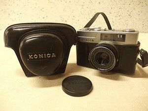 0320226a【KONICA EE matic コニカ フィルムカメラ】カバー付き/中古品