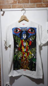 1円 ★ Supreme シュプリーム 19ss Gilbert & George ★ 送料370円 ★ 新品 ★ LIFE Tee sizeS white FK