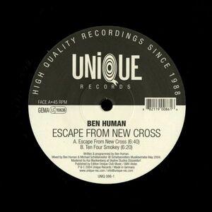 試聴 Ben Human - Escape From New Cross [12inch] Unique GER 2004 Broken Beat