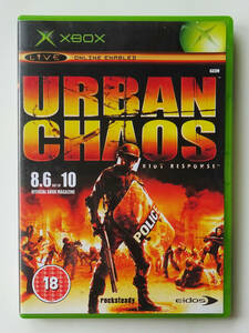  urban Chaos la Io to* response URBAN CHAOS Riot Response EU version * XBOX soft 