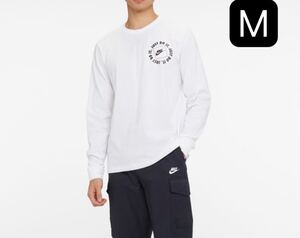 ナイキ スポーツウェア JDI メンズ ロングスリーブ Tシャツtシャツ 長袖 DO1883-100 M