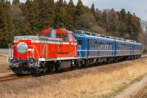 鉄道 デジ 写真 画像 DE10+12系 水郡線復旧記念感謝号 2