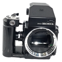 ZENZA BRONICA ETR Si 中判カメラ フィルムカメラ ボディ ゼンザブロニカ QB033-17_画像2