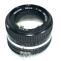 Nikon FM2 Ai-s NIKKOR 50mm 1:1.4 CANON ZOOM LENS EF 28-105mm 1:3.5-4.5 含む フィルムカメラ レンズ QG042-13_画像8