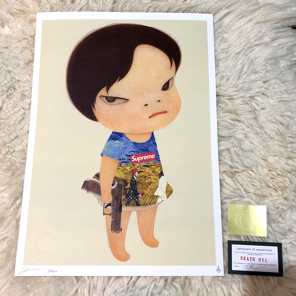 好評継続中 今だけ限定価格 ２枚セット 奈良美智 Slight Fever Hazy Humid Day 台湾個展 Yoshitomo Nara ポスター 村上隆 ロッカクアヤコ 草間彌生 Kyne 現代アート 激安単価で Soinpharmaceuticals Com
