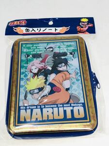 当時物 NARUTOナルト 缶入りノート カカシ サスケ サクラ 自来也 ガマ　玩具　