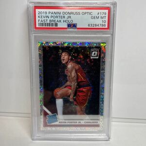 【 PSA 10 】 Kevin Porter Jr RC Fast Break Prizm 2019-20 NBA Panini Donruss Optic