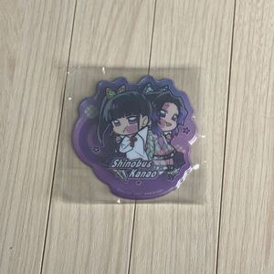 鬼滅の刃 ぴた!でふぉめステッカーシール big 立体ぷにぷに 栗花落 カナヲ 胡蝶 しのぶ