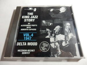 CD/ジャズ:King Jazz Story/メッズ.メズロー & シドニー.ベシェ/Mezz Mezzrow- Sidney Bechet - Vol.4:1947:Delta Moood