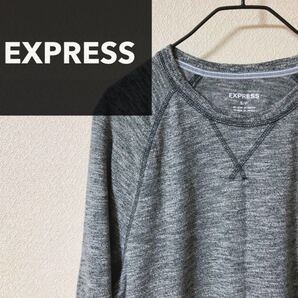 EXPRESS エクスプレス サイドジップアップ ロンTEE 日本サイズM相当　日本未入荷