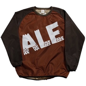 ale (アレ) 森の ピステ トップ (S) BROWN a21FW-MPT | futsal soccer フットサル サッカー ブラウン ジャージ