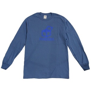 ale (アレ) PANDORA ロング スリーブ Tシャツ (XL) INDIGO BLUE a2020FW-PRST | futsal soccer フットサル サッカー インディゴ ブルー 青