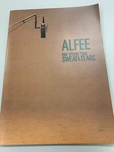 Alfee 1986spring Tour Sweat &amp; Tears &lt;catalog&gt;