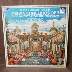 LP2 - Simon Preston / The English Concert / Trevor Pinnock - George Frideric Handel - Organ Concertos Op.7 - 413 468-1 - *17