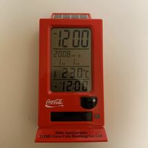 ★レア★希少★コカコーラ　自販機型時計　温度計_画像1