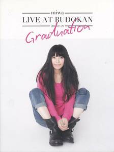 miwa LIVE AT BUDOKAN 2013.03.29 Graduation パンフレット プログラム 武道館