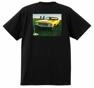 アドバタイジング シボレー Ｔシャツ 1971 黒 カマロ コルベット ベガ カプリス インパラ モンテカルロ シェベル ノバ 3764