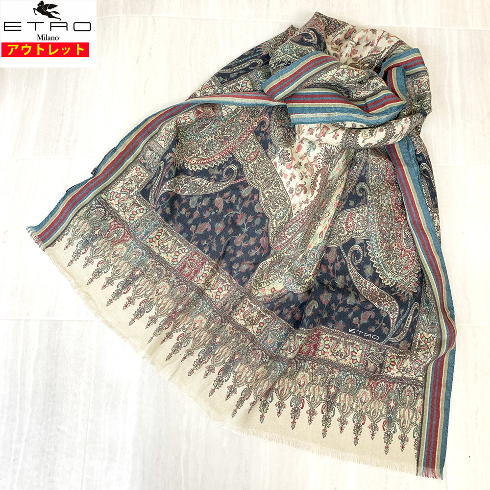 夏セール開催中 MAX80%OFF! スカーフ 新品未使用品 ETRO - ストール ...