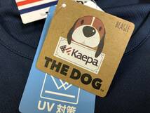 即決◆Kaepa×THE DOG◆メッシュ 半袖Tシャツ【M】新品タグ付き 紺 レディース 吸水速乾 UV対策 袖刺繍　SAVE THE DOG PROJECT ケイパ◆_画像4