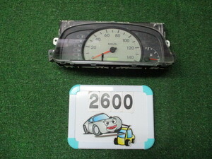 [2600] ダイハツ　ミラアヴィ　L250S　H15年　スピードメーター　83800-B2040