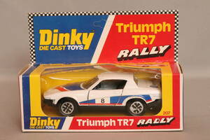 【当時物】ディンキー 207 トライアンフ TR7 ラリー（Dinky 207 Triumph TR7 Rally）1/43スケール、イギリス製