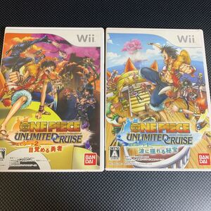 Wii Wiiソフト ワンピースアンリミテッドクルーズ エピソード1 エピソード2