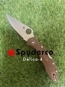 SPYDERCO DELICA-4 #003 SEKI-CITY JAPAN スパイダルコ 折りたたみナイフ