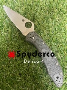Spyderco DELICA-4 #004 SEKI-CITY JAPAN スパイダルコ フォールディングナイフ