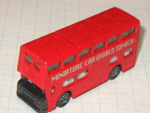 トミカ 95 F15 トミカくじ Ⅲ ★ロンドンバス LONDON BUS MINIATURE CAR WORLD TOMICA 中国製　